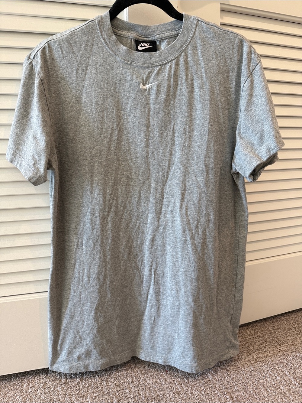 Heather Gray T-Shirt Dress